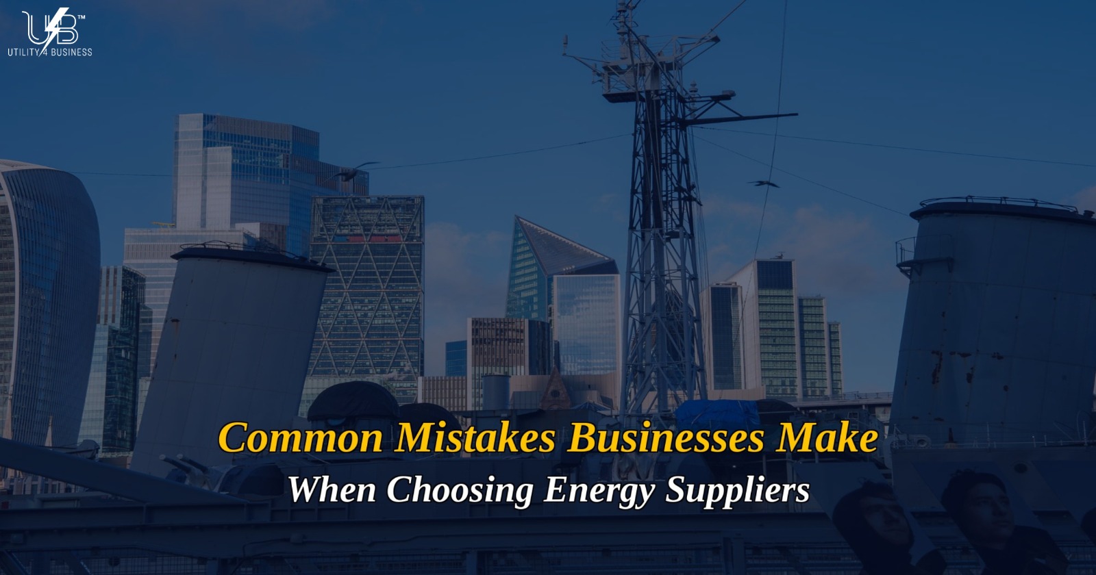 Mistakes When Comparing Business Energy